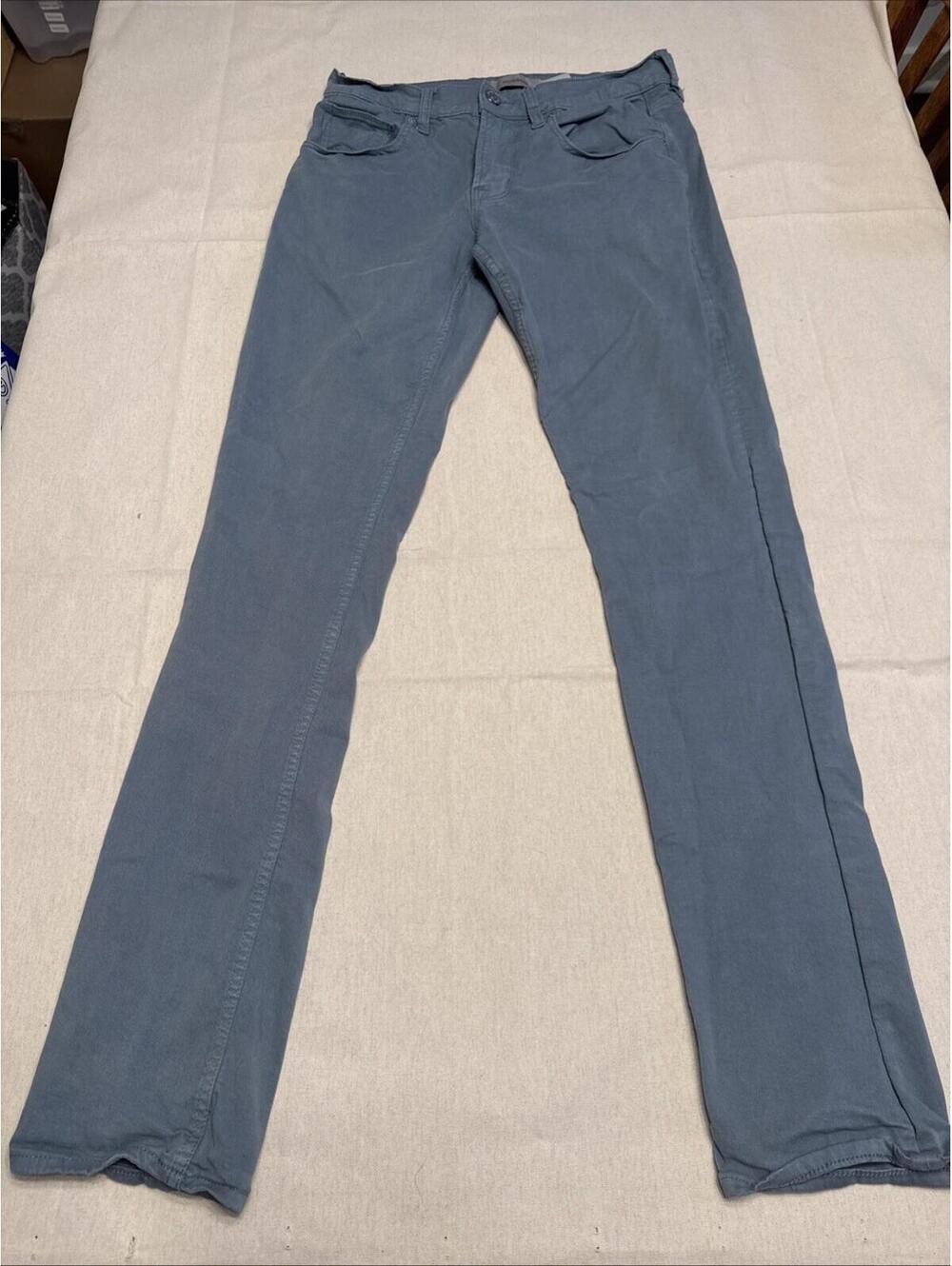 Hudson Blake Clue Coral Pants Chinos Mens 30 Chinos Khakis Twill Stretch